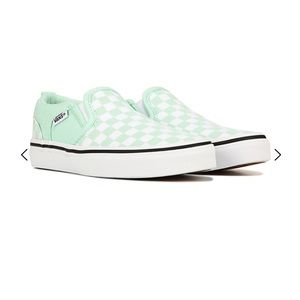 VANS Kids' Asher Slip On Sneaker Little/Big Kid